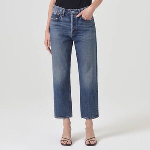Agolde 90'S CROP MID RISE STRAIGHT IN IMAGINE